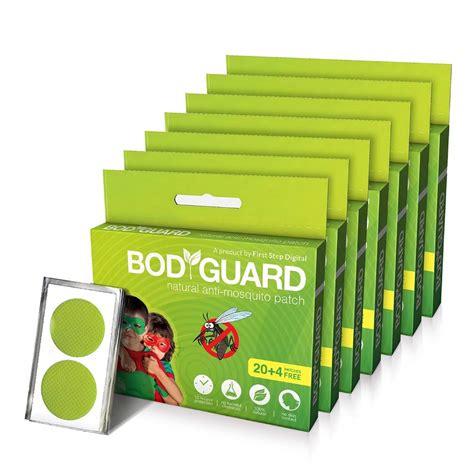 Bodyguard Natural Anti Mosquito Repellent Patches - 168 Patches ...