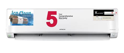 Buy Hitachi 2 Ton Class 3 Star, ice Clean, Xpandable+, Inverter Split ...