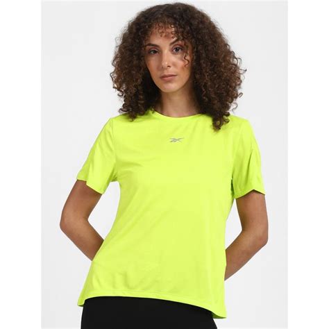 Buy Reebok Wor Run Speed Wick Tee Yellow Training T-shirt Online