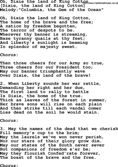 Dixie Harmonium Lyrics at Piper Walton blog