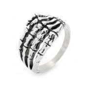 G0MAYA GR005 Cool Skeleton Hand Shaped 316L Stainless Steel Ring ...