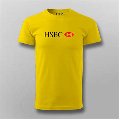 HSBC Global Finance Men's Cotton T-Shirt - TEEZ.in