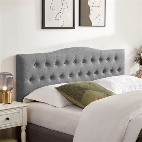 Amazon.com - Huatean Home Tufted Upholstered Headboard Full Size ...