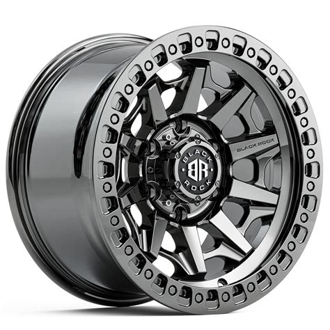Black And Chrome Truck Rims