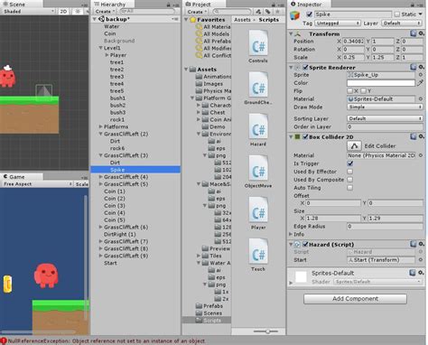 Image result for Object Reference Not Set to an Instance of an Object Unity