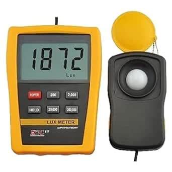 Digital Light or Lux Meter Exposure Meter Used for Measuring Brightness ...