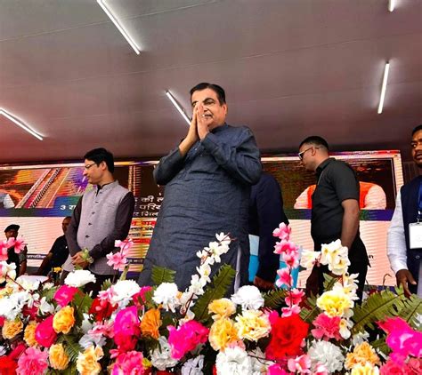 Nitin Gadkari inaugurates of 3 NH projects worth Rs 1,206 Crore in West ...