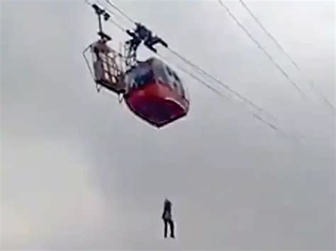 Tourists Stranded Mid-Air After Technical Glitch In Cable Car In ...
