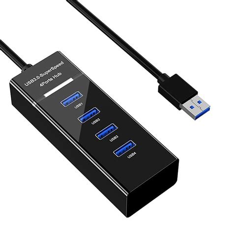 Usb 4 Port Adapter 4 in 1 USB hub 3.0 USB Data hub high Speed Splitter ...