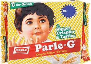 Parle G Glucose Biscuit,100 Gram [Pack of 12]-Wheat Flour (67%),Sugar ...