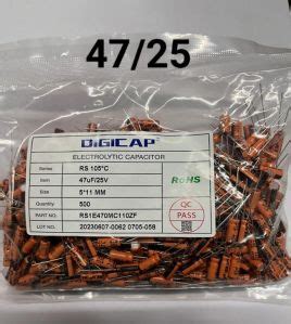 1 MFD - 63 VDC Orange Capacitor Manufacturer, Supplier from Mumbai