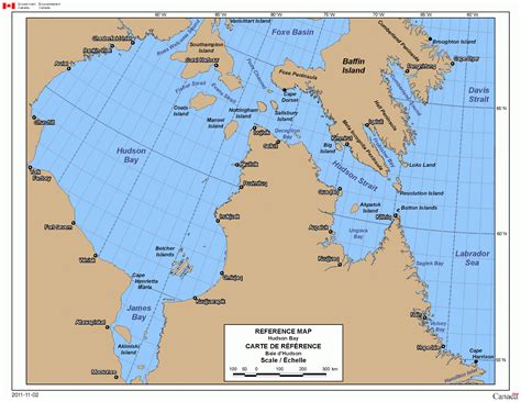 Online Maps: Hudson Bay Map