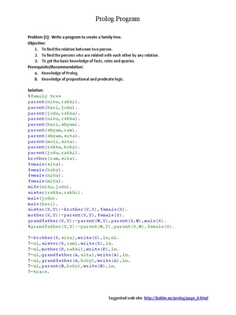 Image result for Sample Prolog Project