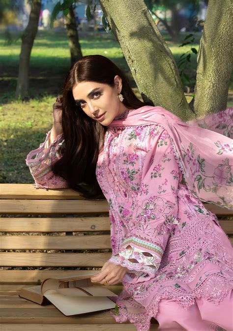 [ SUIT D ] - ELAF CHIKANKARI PRINTS WITH CHIFFON DUPATTA 2026 – Ubaid ...