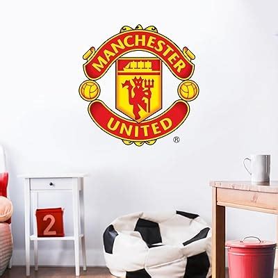 Beautiful Game Manchester United Football Club Official Crest Wall ...