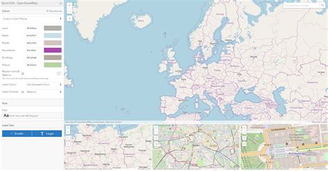 OpenStreetMap Create Vector Map 的图像结果