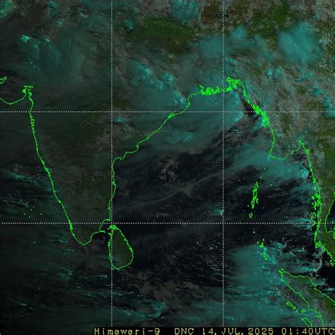 himawari Weather: Latest Satellite Images And Maps Of India