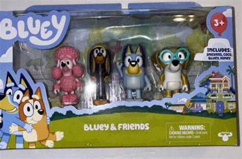 BLUEY And Friends Family Toy Mini Figures Bluey India | Ubuy