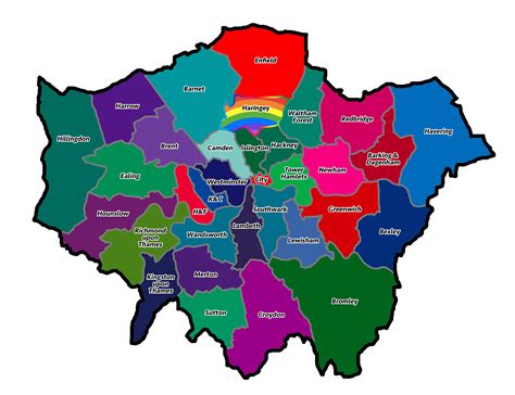 What Colour Is Your London Borough? | Londonist