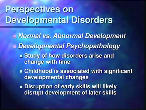 Image result for Examples of Developmental Disorders