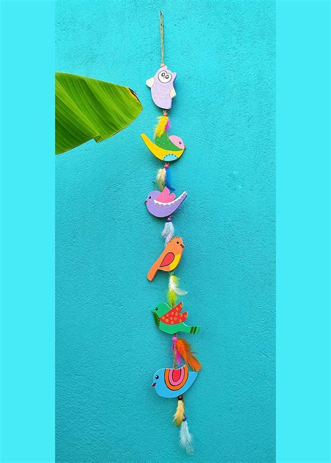 Get Handcrafted "Birds of a Feather" Curtain or Wall Hanging at ₹ 1150 ...