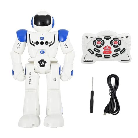 Image result for Small Cube Blue Remote Control Robot