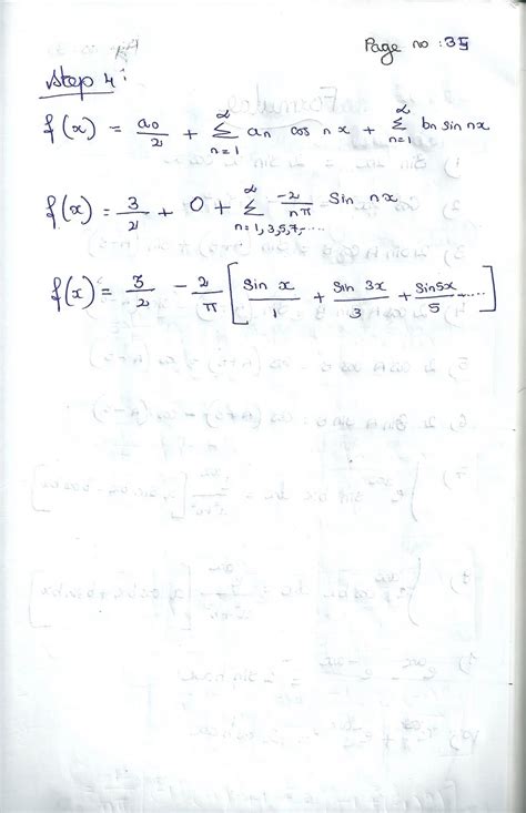 Mathematics - 3 - FOURIER SERIES ,Problems Under the Interval 0, 2π ...