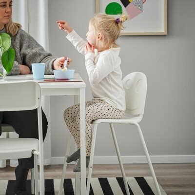 VILDGÅS junior chair, white/white - IKEA