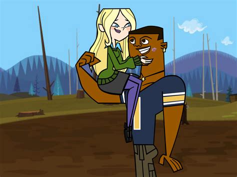 Xbooru - blonde hair blue eyes dark skin dawn (tdi) duo lightning (tdi ...