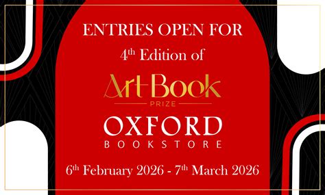 Oxford Bookstore Art Book Prize 2026