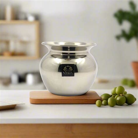 Stainless Steel Heavy Lota Gunj Kalash/Tumbler with Glossy Finish ...