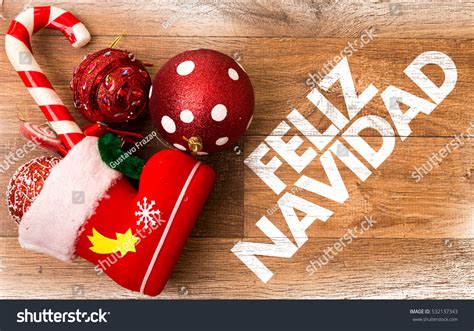 Merry Christmas In Spanish Stock Photo 532137343 - Shutterstock