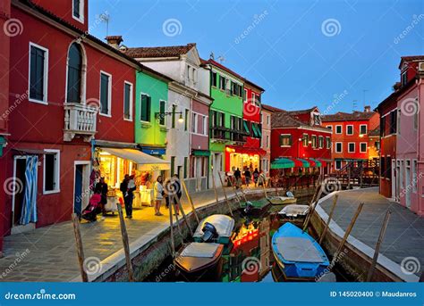 Burano, Venice, Italy editorial image. Image of lagoon - 145020400