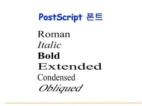 PostScript Fonts Design 的图像结果