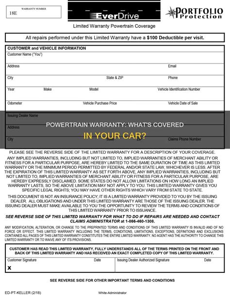 Powertrain Warranty: What's Covered In Your Car? | ShunAuto