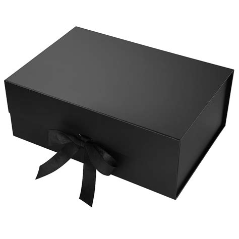 Foldable Boxes / Collapsible Boxes With Ribbon ( Size : 10x12x4 inch ...