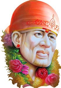 god & god's 58 cm Saai Baba Modern Art 196 Self Adhesive Sticker Price ...