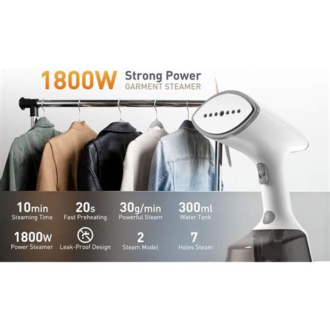 Lithomy Clothes Steamer 1500W Portable Handheld Steamer for India | Ubuy