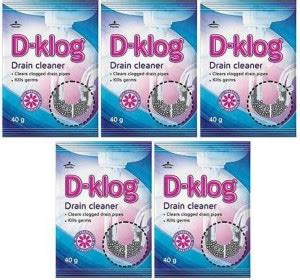 Motomax D-KLOG DRAIN CLEANER Powder Drain Opener Powder Drain Opener ...