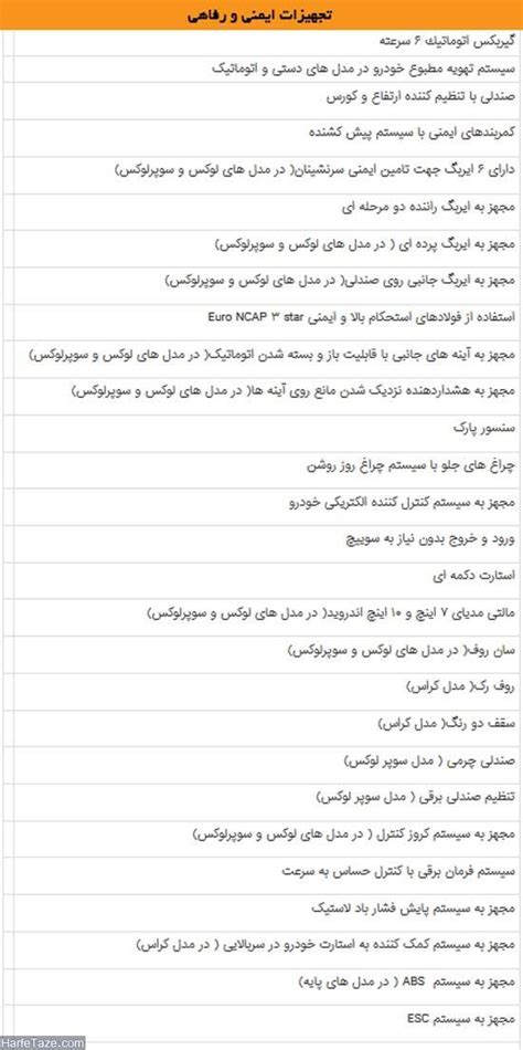 خودرو سایپا رهام | مشخصات و قیمت خودروی رهام سایپا