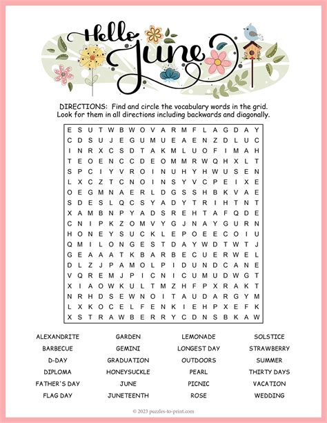 Bulk Large Print Word Search Puzzles