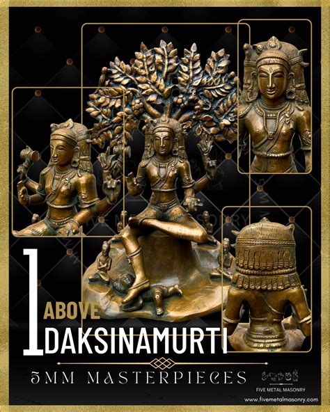 Dakshinamurti Shiva - 13" |Buy Bronze Panchaloha Statue – Five Metal ...