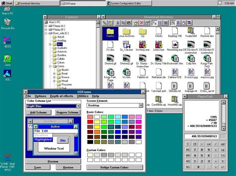Image result for Win95 Screen Shot