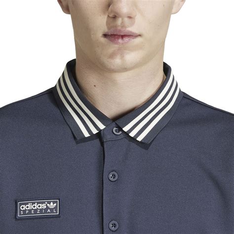 adidas SPEZIAL Long Sleeve Polo Shirt (Night Navy) - IN6759 - Consortium