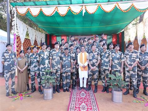 Tripura CM Manik Saha lauds BSF's role in border security