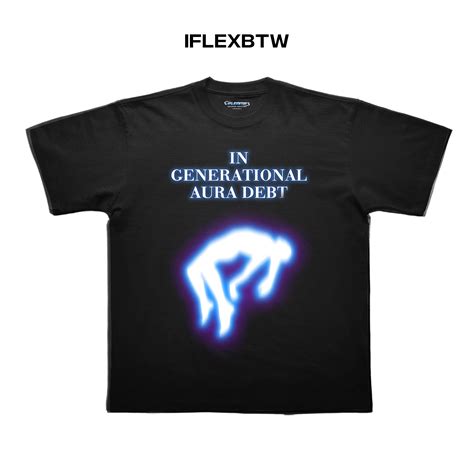 AURA DEBT T-SHIRT – IFLEXBTW