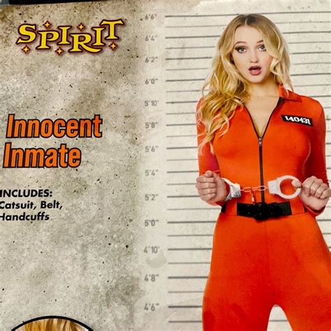 Spirit | Other | Spirit Halloween Innocent Inmate Costume | Poshmark