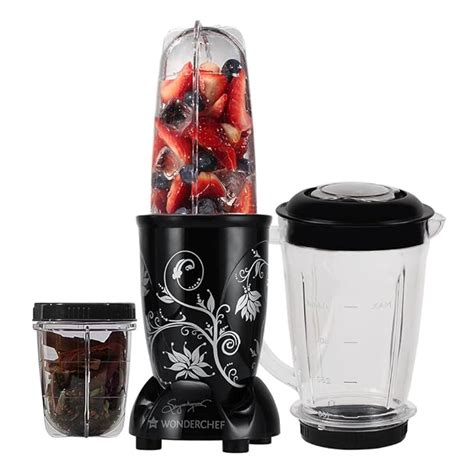 Buy Wonderchef Nutri Blend, 22000 RPM Mixer Grinder, Blender, Stainless ...