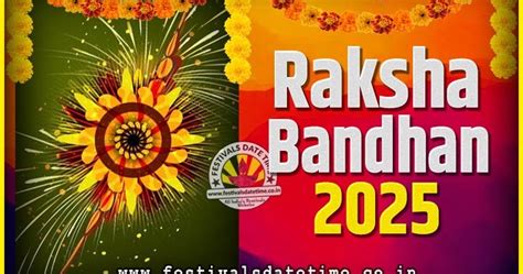 2025 Raksha Bandhan Date and Time, 2025 Raksha Bandhan Calendar ...
