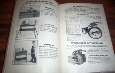 Image result for Oster Manual Threading Machine